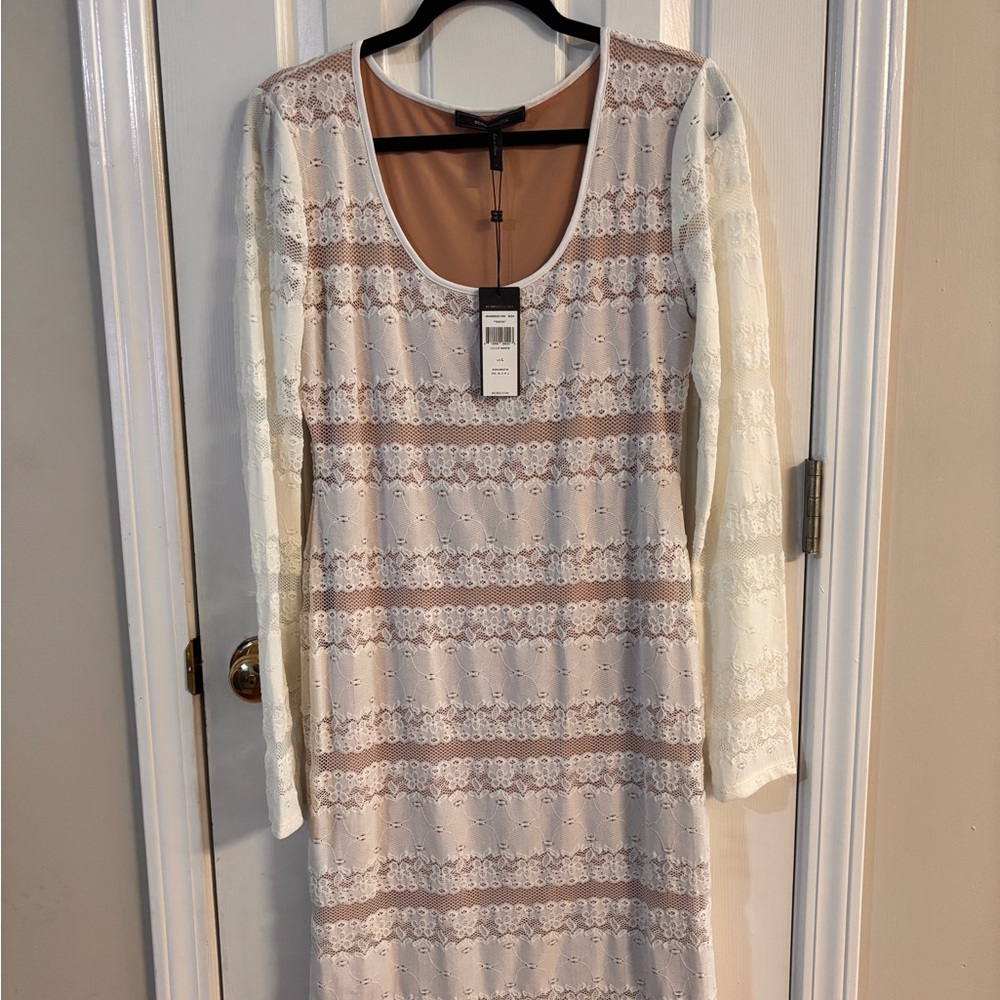 NWT BCBGMaxazria Tanya Lace Bodycon Dress